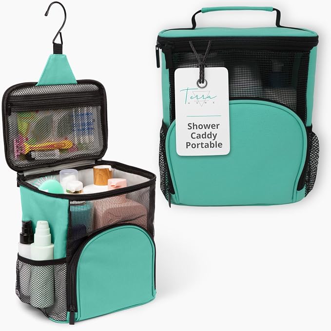 Original Shower Caddy For College Dorms- Travel Shower Caddy by TERRAHOME