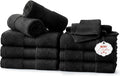 Ample Decor Wash Cloths Pack of 10, Oeko Tex Certified 600 GSM 100% Cotton Soft by AmpleDecor