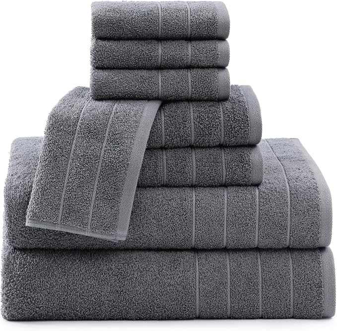Casa Platino 100% Cotton Luxury Bathroom Towel Set - Image 2