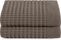 GILDEN TREE Waffle Hand Towels for Bathroom Quick Dry Large Luxury Lint Free by GildenTree