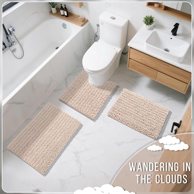 Yimobra Bathroom Rugs Non Slip Washable - Image 8