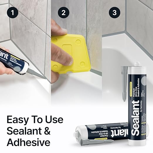 Light Gray Kitchen & Bathroom Sealant & Adhesive Hybrid Polymer | Superior to - Image 2