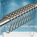 BigFoot Shower Curtain Hooks, Durable Stainless Steel, Rust Resistant, Easy by BigFoot
