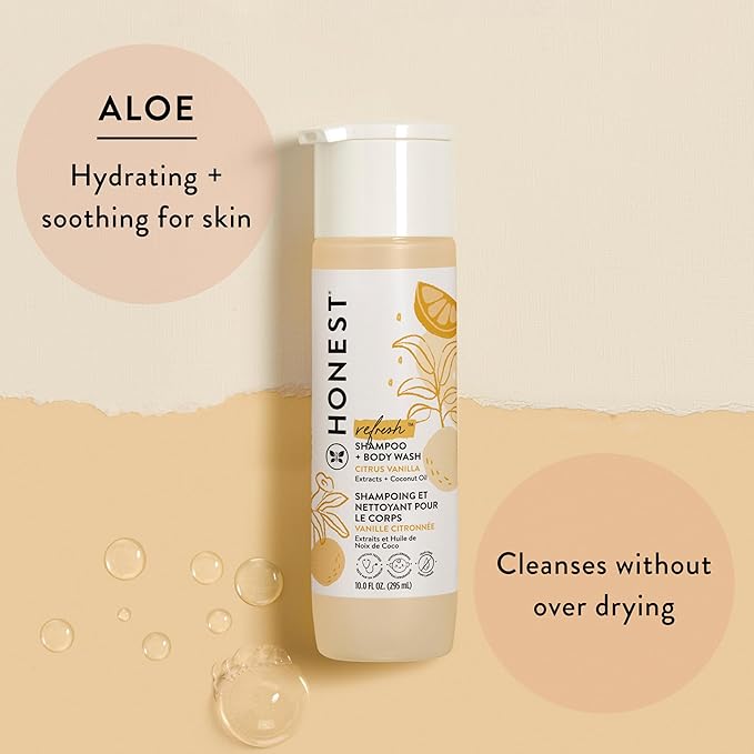 The Honest Company 2-in-1 Cleansing Shampoo Body Wash Gentle - Image 2