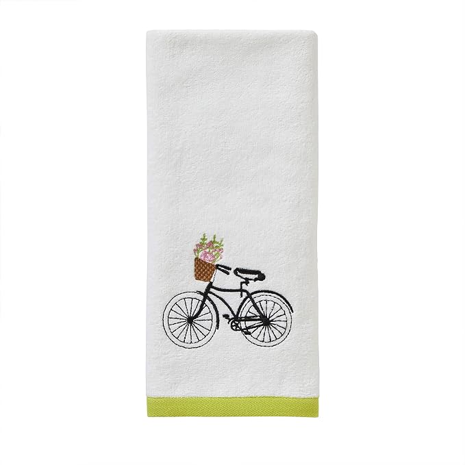 SKL Home by Saturday Knight Ltd. Flower Basket Bike Hand Towel - Image 3