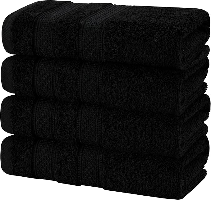 American Soft Linen Salem 100% Cotton Turkish 4 Piece Hand Towels - Image 5