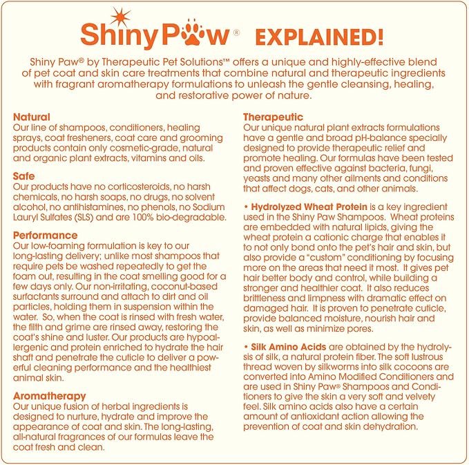 Jasmine & Honey Spa Body Wash for Dogs by Shiny Paw 16 oz | Dog Itchy Skin - Image 6