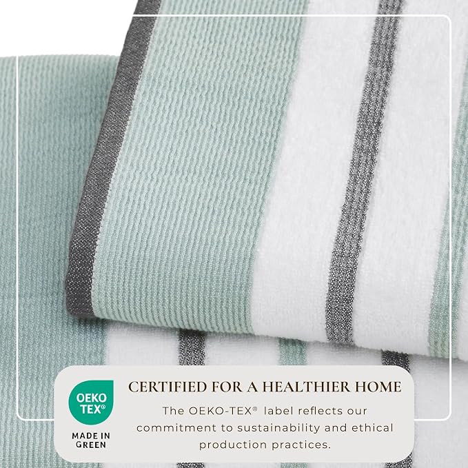 Great Bay Home Decorative Bath Towel Set - Image 2