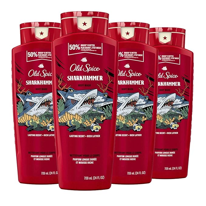 Old Spice Cleansing Body Wash for Men, 3X Defense, 24/7 Shower Fresh by OldSpice