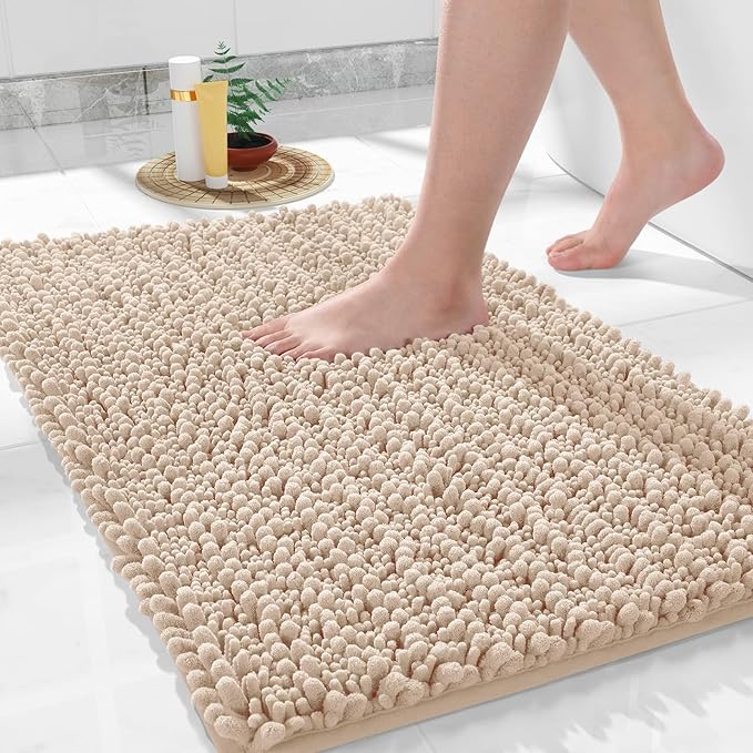 Yimobra Large Bathroom Rugs Non Slip Washable 36x24 Inch by Yimobra