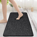 godehone Shower Mats Non Slip Without Suction Cups, PVC Loofah Bathroom Mats by godehone