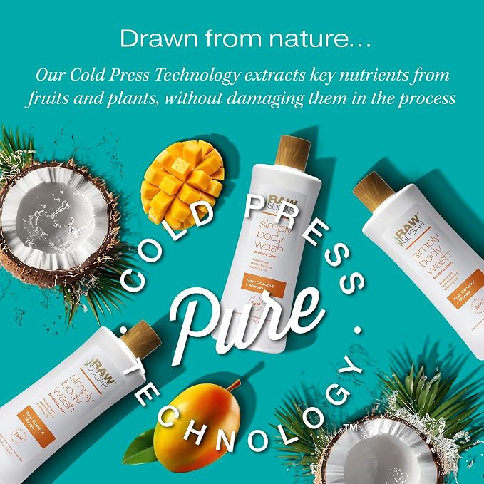 RAW SUGAR Simply Body Wash, Bath Soap, Formulated without Sulfates & Parabens - Image 7