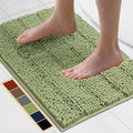 Bcoimo 24"×17" Chenille Bath Mat – Non-Slip by Bcoimo