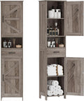 Homhedy 67" H Tall Bathroom Storage Cabinet by Homhedy