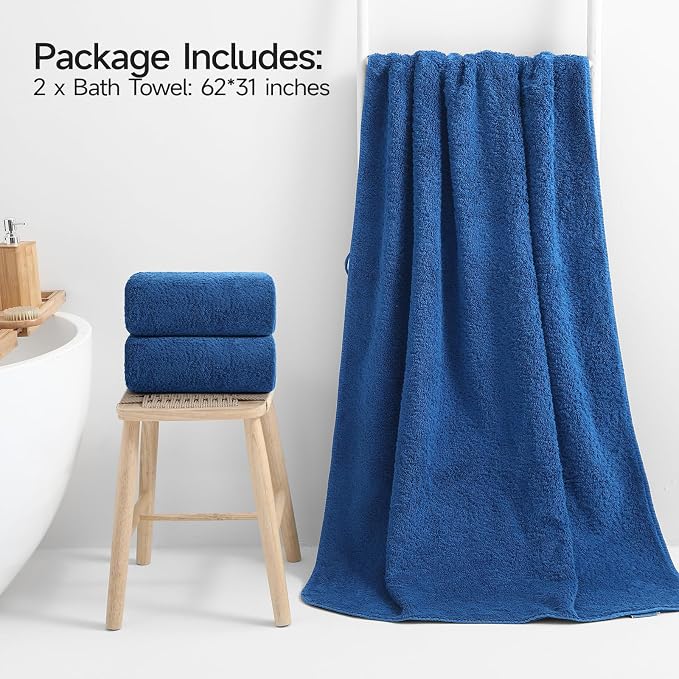 REDKISS 2 Piece Luxury Bath Towel Set - Image 3