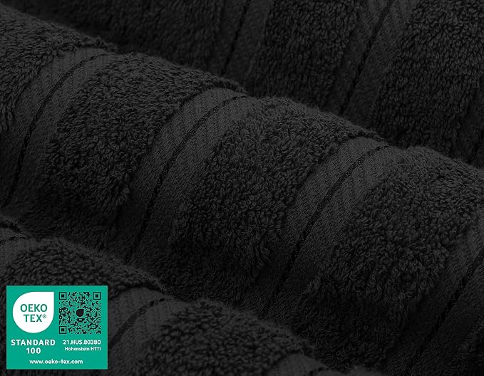 American Soft Linen Luxury 4 Piece Bath Towel Set, 600 GSM 100% Cotton Turkish - Image 4