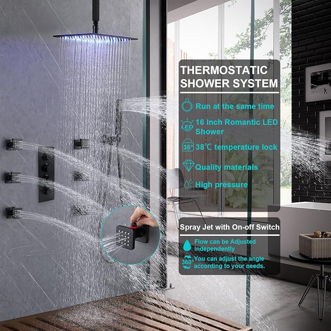 Full Body Rain Shower System - Image 2