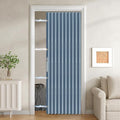 100% Blackout Fabric Folding Door Curtain by JILRON