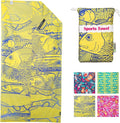 4Monster Microfiber Beach Towel Quick Dry, Super Absorbent Lightweight Travel by 4Monster