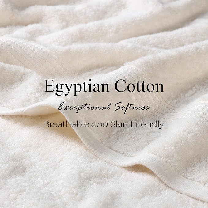 Superior Egyptian Cotton 10-Piece Face Towel Set, Small Towels - Image 7