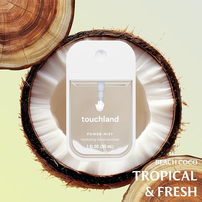 Touchland Hydrating Hand Sanitizer Spray, DYE FREE Trio Set, 1 FL. OZ. Travel - Image 3