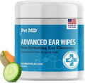 Pet MD Cat and Dog Ear Cleaner Wipes by PetMD