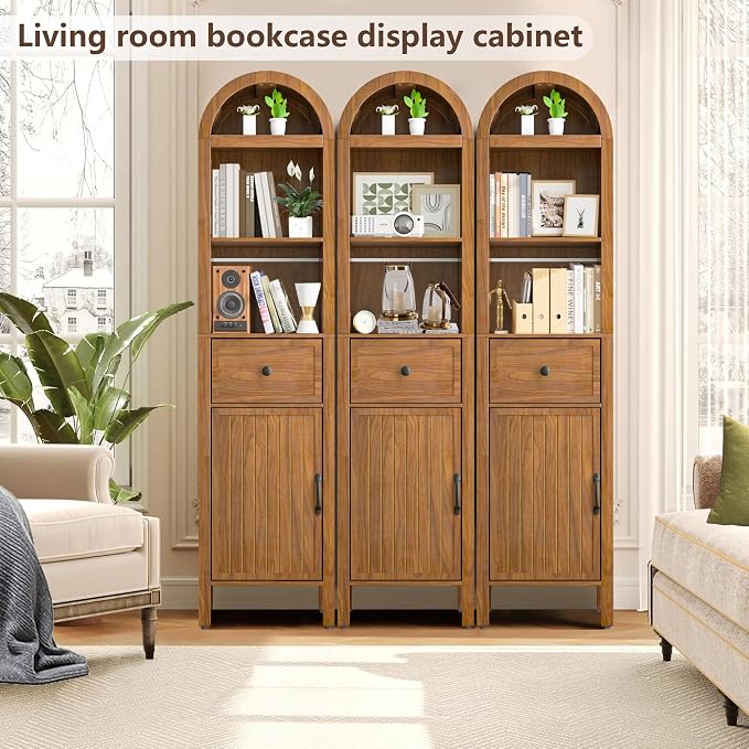 64" Tall Bathroom Storage Cabinet - Image 3