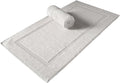 SALBAKOS 100% Turkish Cotton Bath Mat Set 2-Piece by SALBAKOS