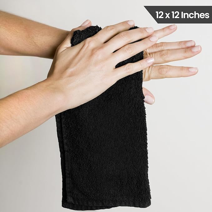 Utopia Towels 24 Pack Cotton Washcloths Set, 100% Ring Spun Cotton, Highly - Image 3