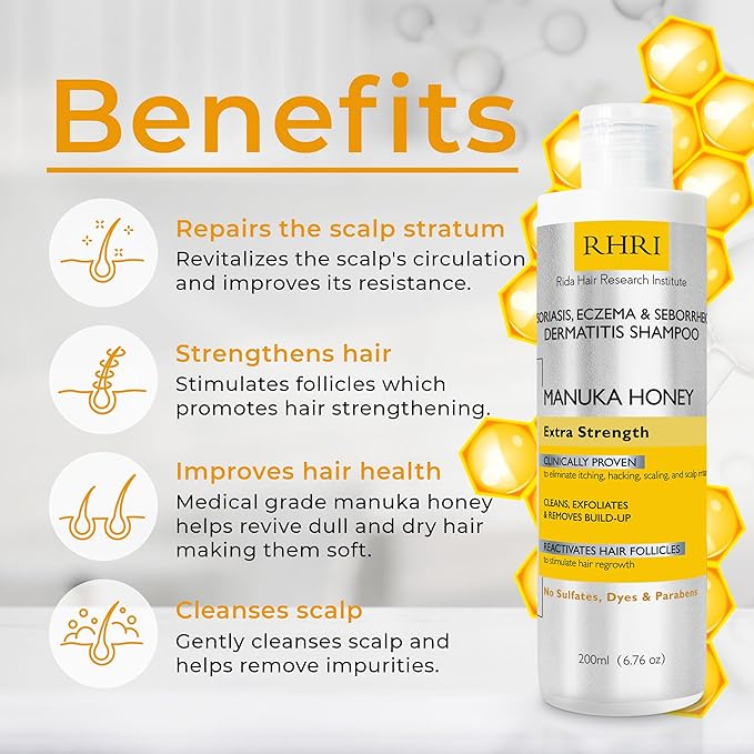Psoriasis Shampoo for Men & Women | Itchy Scalp Treatment - Image 2