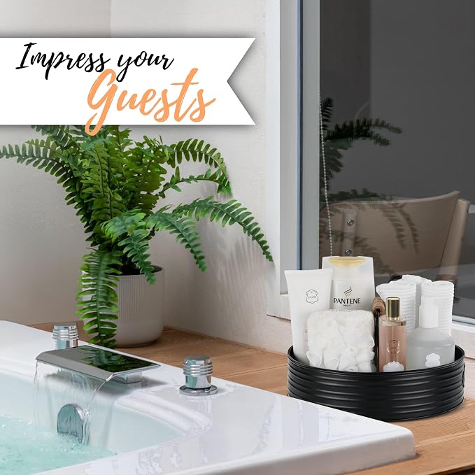 Autumn Alley Rustic Farmhouse Bath Caddy - Image 4