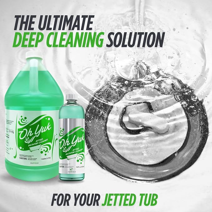 Oh Yuk Jetted Tub Cleaner for Jet Tubs, Whirlpools, The Most Effective Jetted - Image 9
