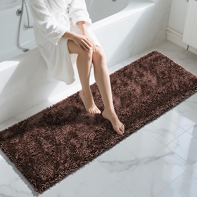 Yimobra Long Bathroom Rugs Runner 70x24 Inch, Extra Thick Soft Absorbent by Yimobra