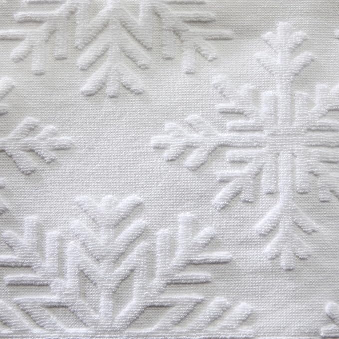 SKL Home Christmas/Winter/Gift Subtle Snowflakes Bath Towel - Image 4