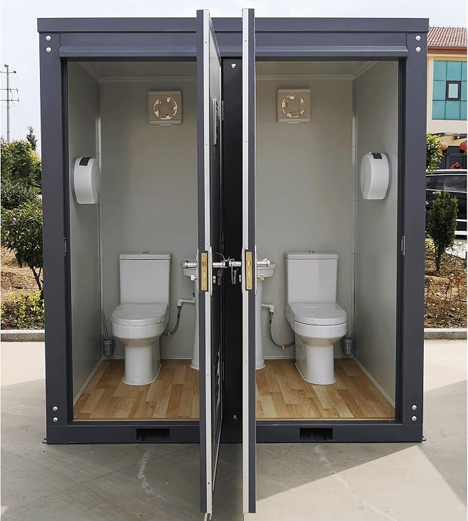 Outdoor Portable Restroom, Mobile Toilet by Zolyndo