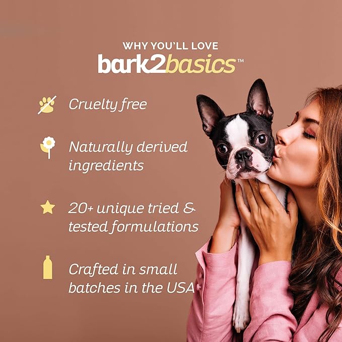 Bark2Basics Honey & Almond Dog Shampoo, 1 Gallon | Unique Herbal Blend - Image 4