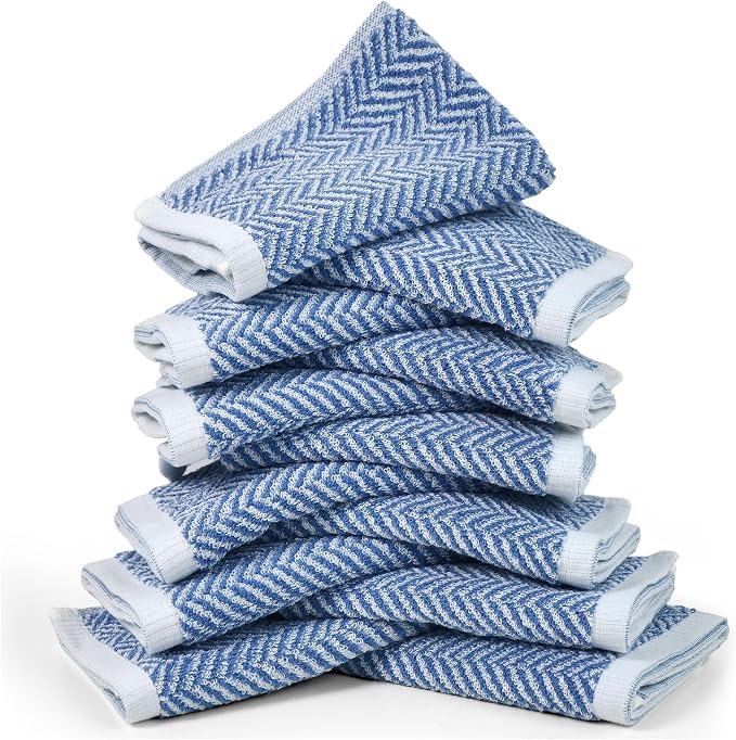 Cleanbear Wash Cloths for Your Face and Body, 12 Washcloths for Showering - Image 7