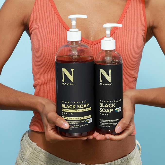 Dr. Natural Multi-Purpose Black Liquid Soap - Image 6