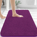 OLANLY Bathroom Rugs 30x20, Extra Soft Absorbent Chenille Bath Rugs, Rubber by OLANLY