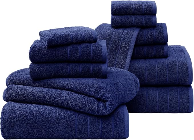 Casa Platino 100% Cotton Luxury Bath Towel Set - Image 2