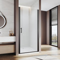 Glass Shower Door 35.5-37 in. W x 72 in. H, Pivot Shower Door by Ucalafee