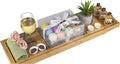 from Son, Premium Bamboo Bathtub Caddy Tray Gift Set by LOVERY