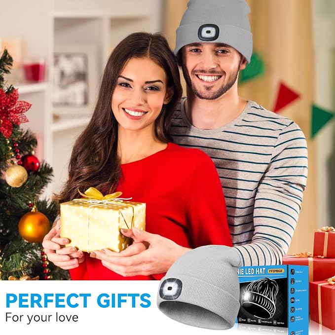 Christmas Stocking Stuffers for Men Adults, Beanie Hats - Image 2