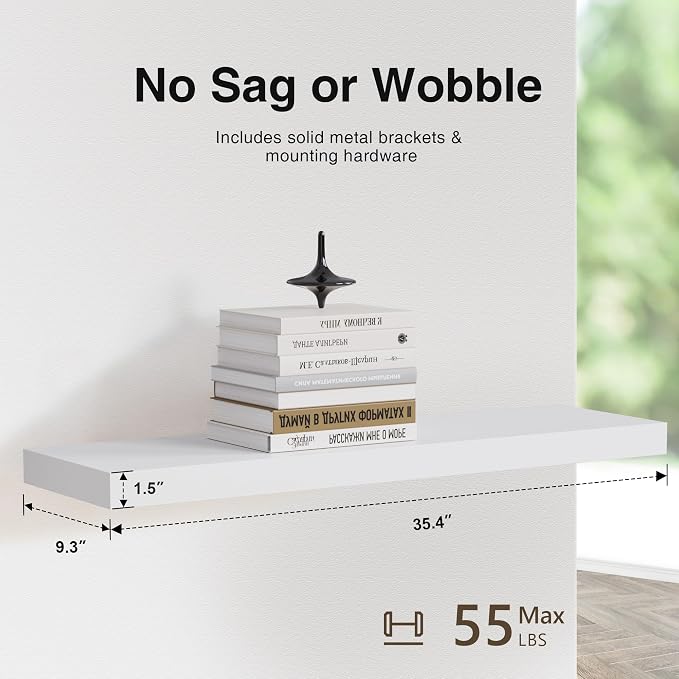 Colima Bathroom Floating Shelves - Image 3