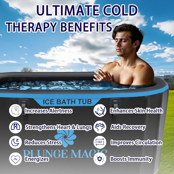 Cold Plunge Tub Inflatable Ice Bath Tub - Image 2