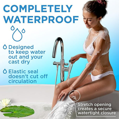 100% Waterproof Cast Covers for Shower Leg - Image 2