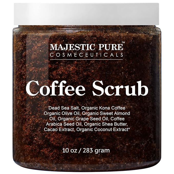 MAJESTIC PURE Arabica Coffee Scrub by BeautyandPersonalCare
