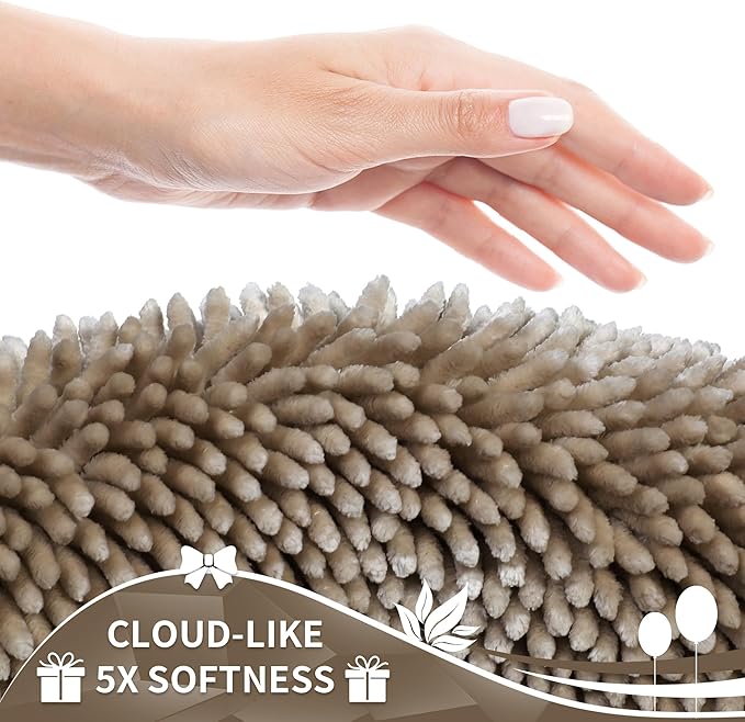 Yimobra Large Bathroom Rug Non Slip 36x24 Inch, Extra Thick Soft Absorbent - Image 5