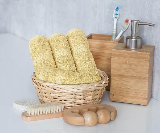 Utopia Towels 8-Piece Premium Towel Set, 2 Bath Towels, 2 Hand Towels, and 4 - Image 7