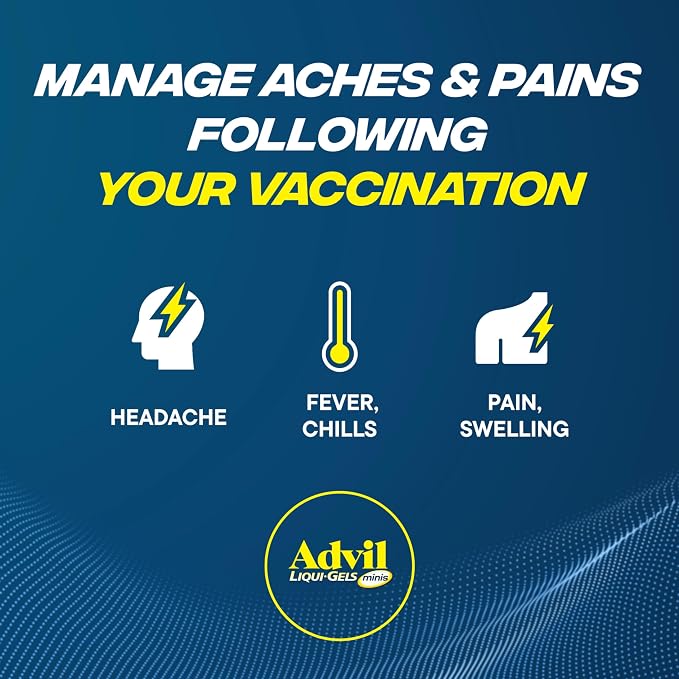 Advil Liqui-Gels minis Pain Reliever and Fever Reducer, Pain Medicine - Image 11